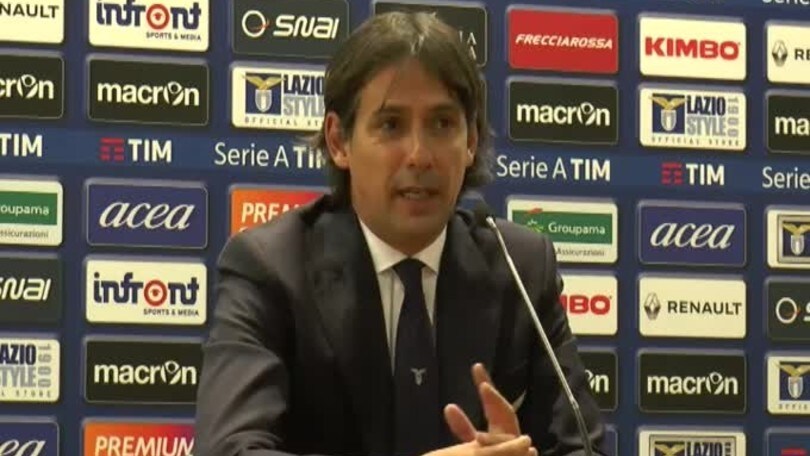 Inzaghi:"All'inizio pensavo che se c'era una squadra che sbloccava la partita era la Lazio"