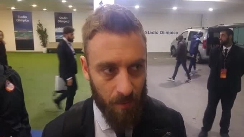 De Rossi: "Un dispiacere vedere la curva vuota"