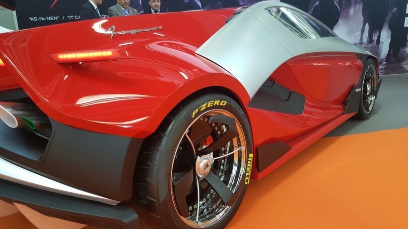 Motor Show 2016: Frangivento Asfané HyperSportItalia