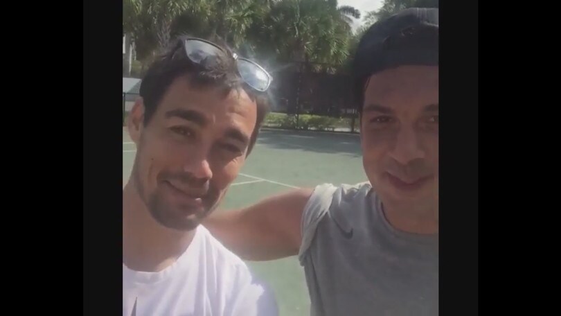 Vieri-Fognini la coppia impossibile a Miami
