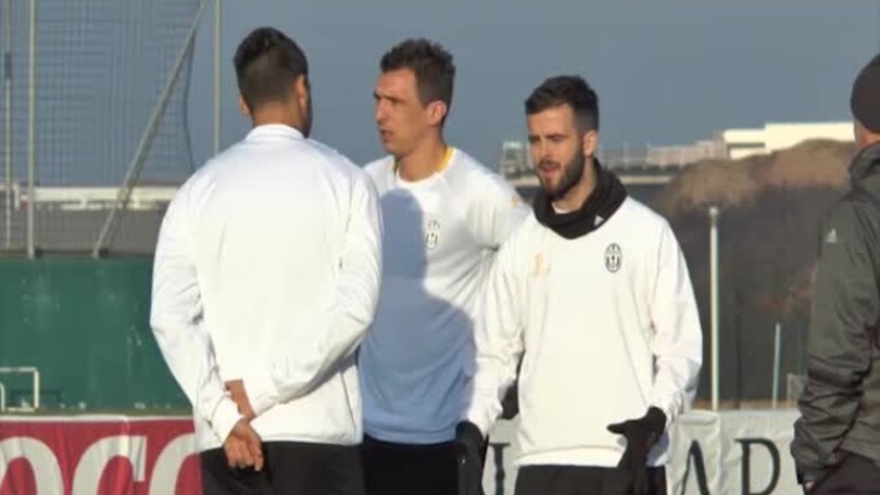Juve, allenamento in vista Champions