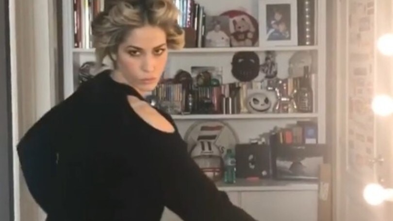 Elena Santarelli, balletto mattutino