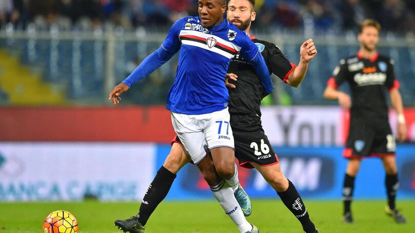 Serie A Sampdoria, esercitazione di forza per Carbonero