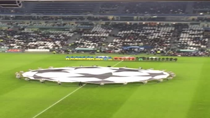 Juventus, l'urlo dello Stadium per la Champions