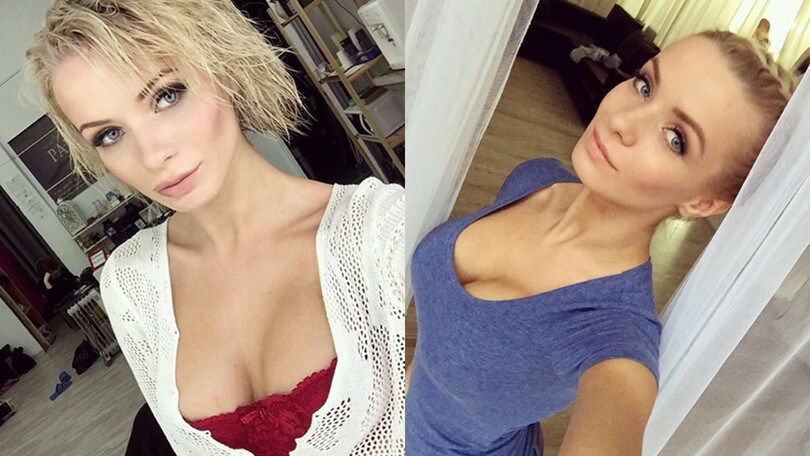 Ekaterina, il sexy selfie come una tripla per la musa Mundial