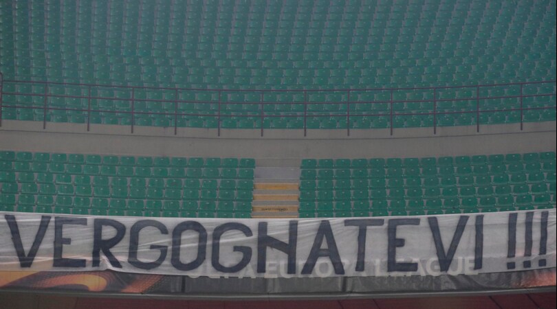 Inter, la Curva Nord non ci sta: «Vergognatevi!»