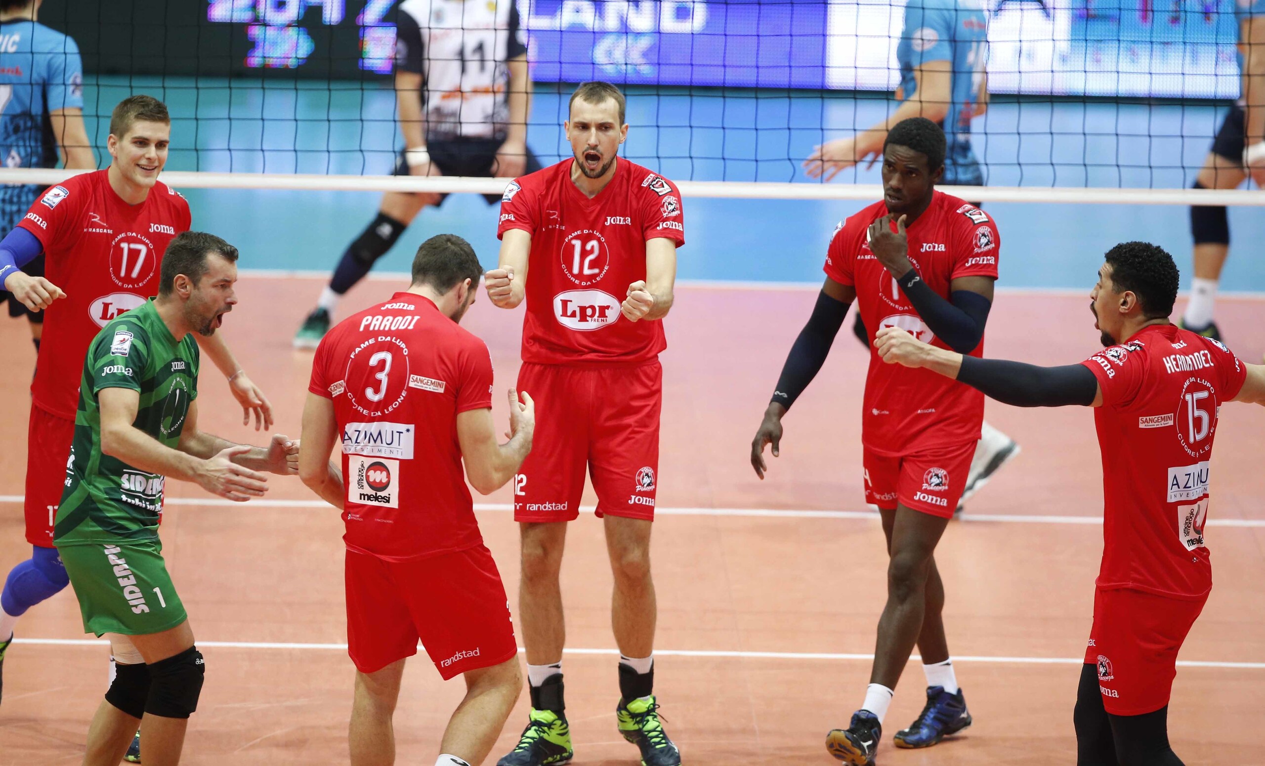 La LPR Piacenza vince  3-1 contro il Minsk