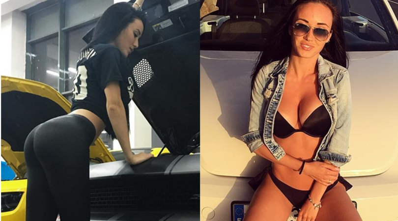 A Nina Serebrova piacciono i bolidi: dalla Dodge alla Porsche