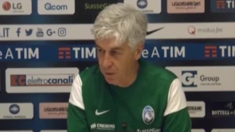 Gasperini: "Rammarico per la sconfitta con la Juve"