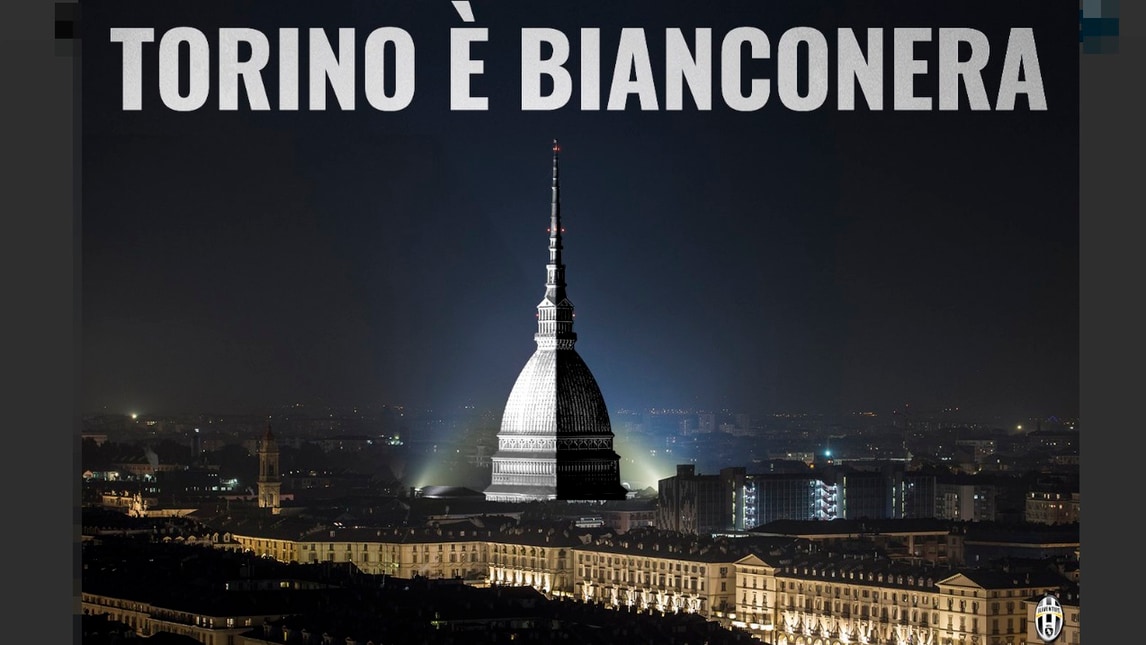 «Torino è bianconera». La festa della Juventus sui social