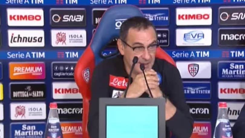 Sarri: "Nonostante tutto siamo lì"