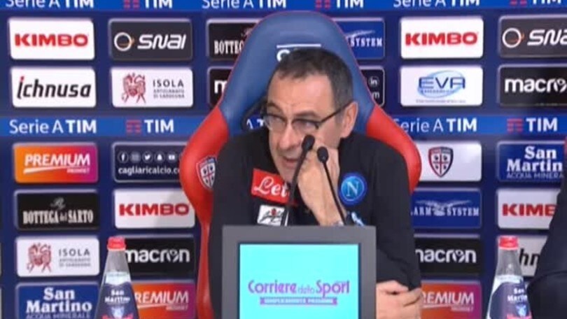 Sarri: "Nessuna preferenza per il sorteggio"