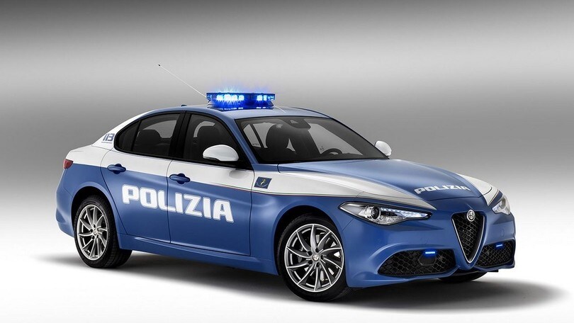 Alfa Romeo Giulia Veloce, la Polizia riceve due esemplari