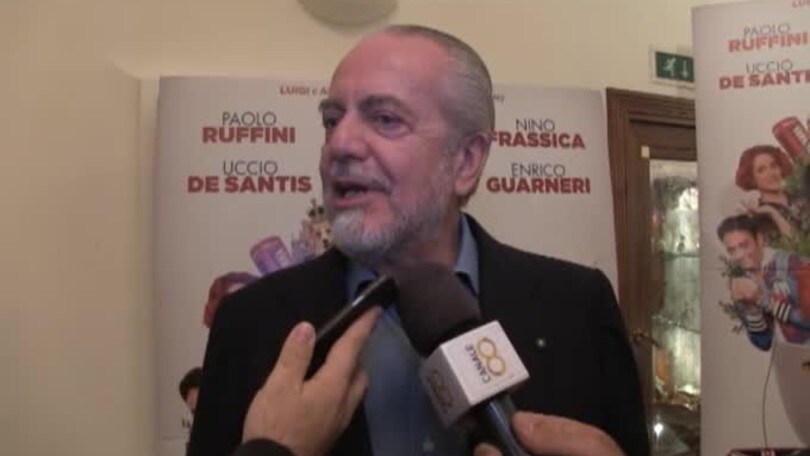 De Laurentiis: "Se veniva Icardi, Wanda Nara in cast Natale a Londra"