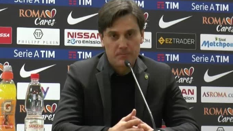 Montella:"Questa sera abbiamo fatto una grande prestazione"
