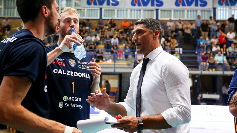 Andrea Giani saluta la Calzedonia Verona eliminata dalla Coppa Italia