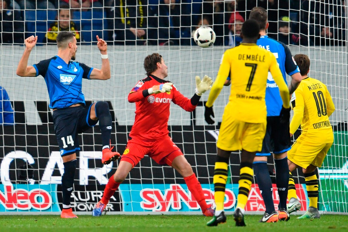 Bundesliga, Aubameyang ancora a segno: pari Borussia con l'Hoffenheim