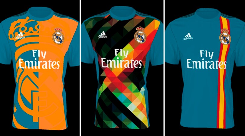 L'Adidas ha indetto un concorso: come sarà la terza maglia del Real?