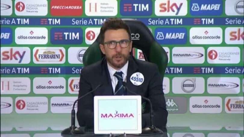 Di Francesco: "Creato situazioni, ma non le abbiamo sfruttate"
