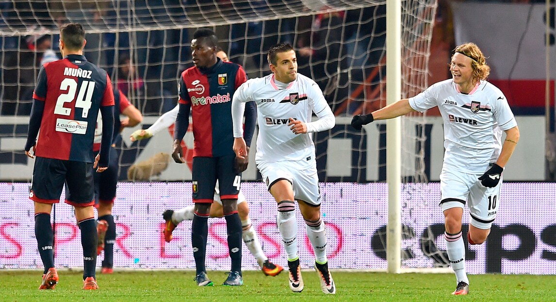 Serie A: Genoa-Palermo 3-4, l'impresa di Corini