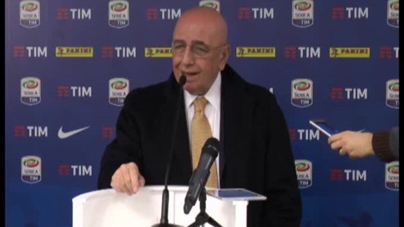 Galliani: "Escludo grandi colpi"