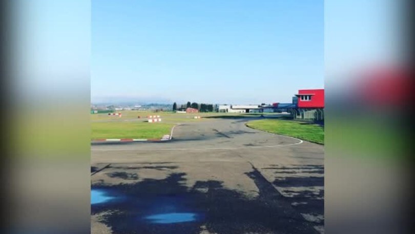 Allenamento in kart per Fernando Alonso