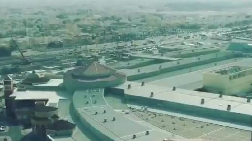 Sturaro: che panorama dall'hotel di Doha!