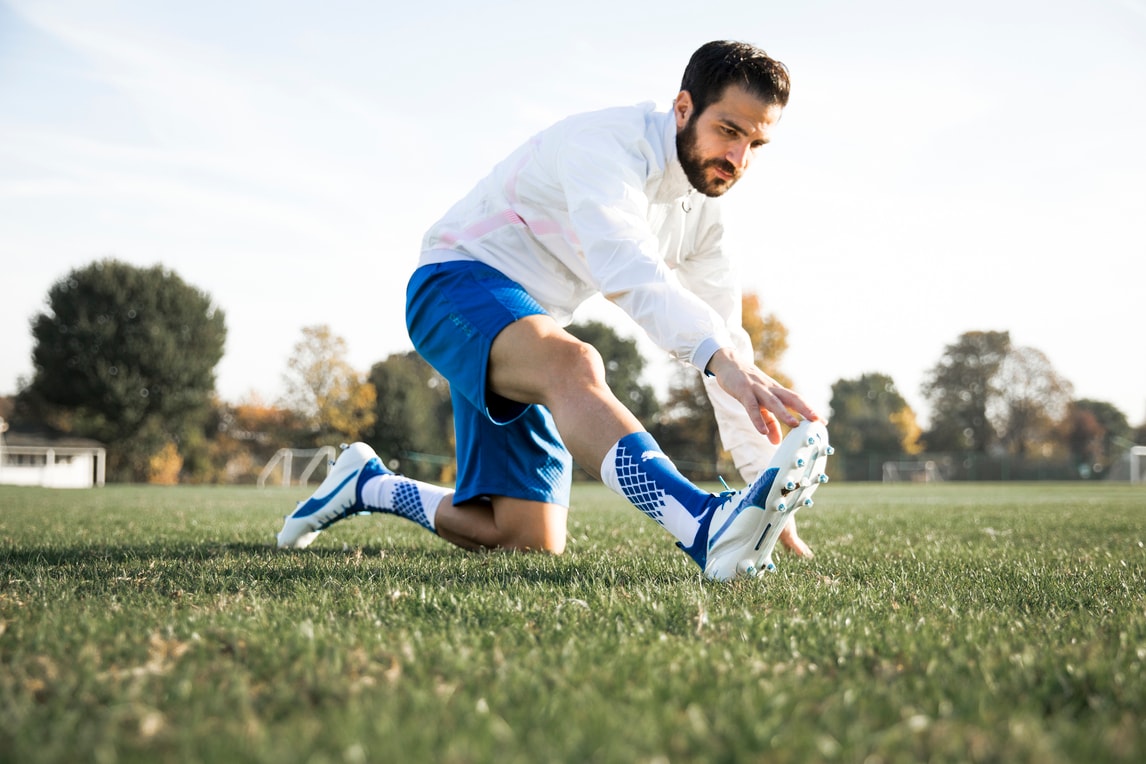 Puma evoTOUCH si tinge di bianco e blu
