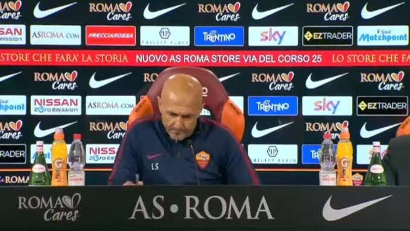 Spalletti: "Infortuni? Totti, Nainggolan e De Rossi sono da valutare"