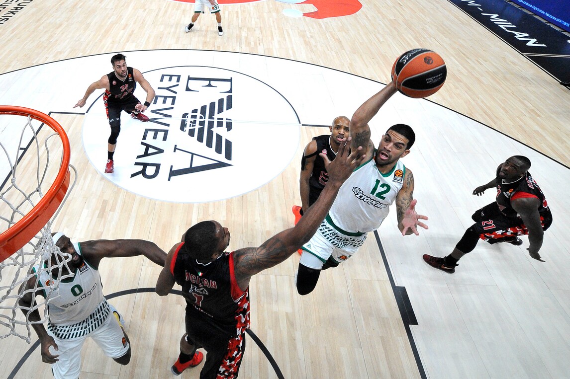 Basket Eurolega, Milano crolla con il Panathinaikos