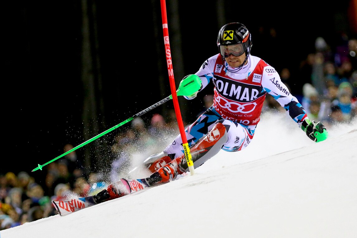Slalom speciale a Campiglio: Kristoffersen in testa alla prima manche