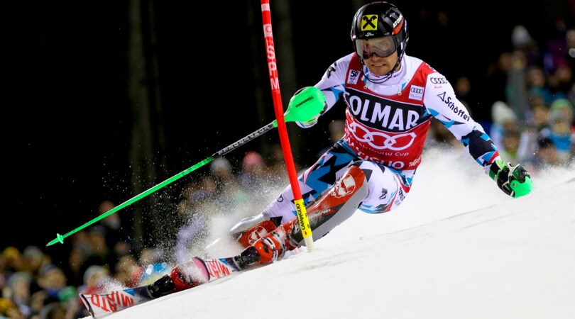 Slalom speciale a Campiglio: Kristoffersen in testa alla prima manche
