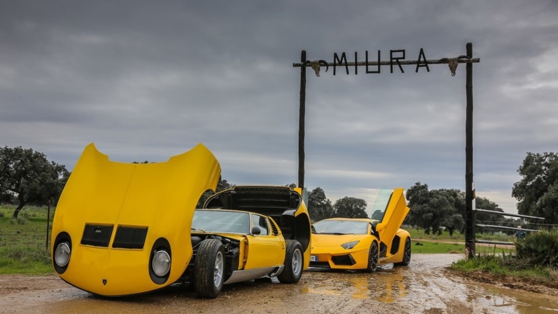 Lamborghini Miura, ritorno a casa per i 50 anni