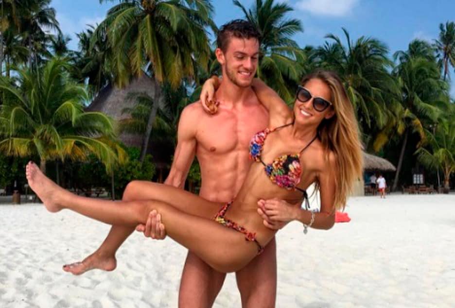Rugani, relax al mare con la sua Michela Persico