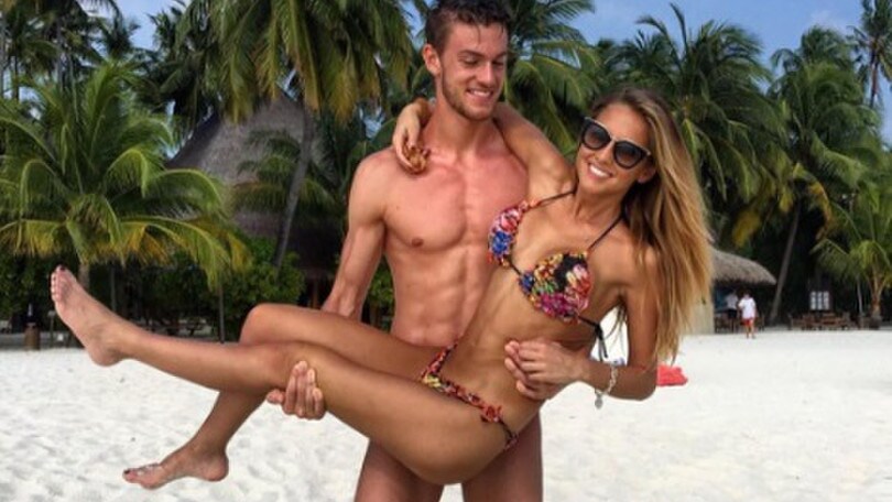 Rugani, relax al mare con la sua Michela Persico