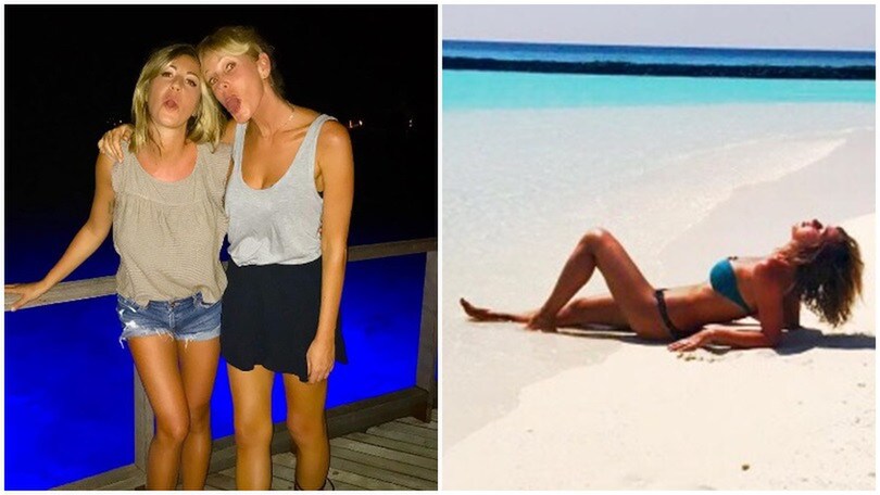 Lady Marchisio e Alessia Marcuzzi, che incontro in vacanza!