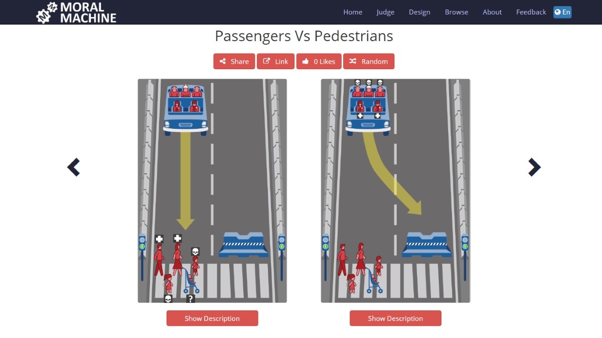 Moral Machine, il problema sociale della guida autonoma