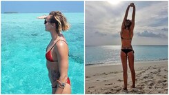 Federica Pellegrini si gode gli ultimi giorni di vacanza alle Maldive 