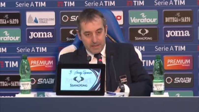 Giampaolo: "Non era facile, ma abbiamo fatto belle cose"