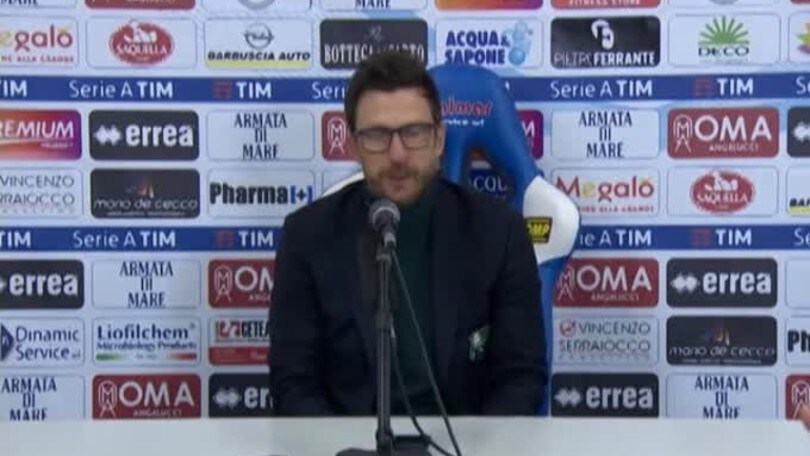 Di Francesco: "Mi piace allenare un gruppo di giovani"