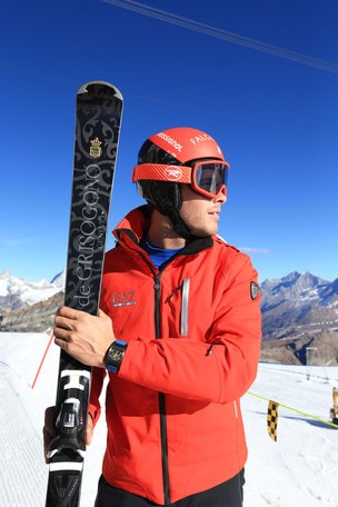 de Grisogono sul podio con Christof Innerhofer