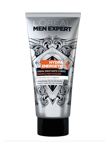 Hydra Energetic X, la crema corpo per tatuaggi di L’Oréal Paris