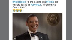 Nainggolan «odia» la Juventus: i social non perdonano