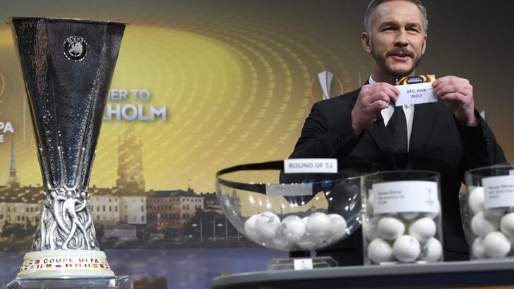Sorteggio Europa League, la Roma pesca il Lione agli ottavi