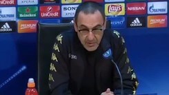 Sarri: "ADL? C'è unità, ho parlato di cinema con lui"