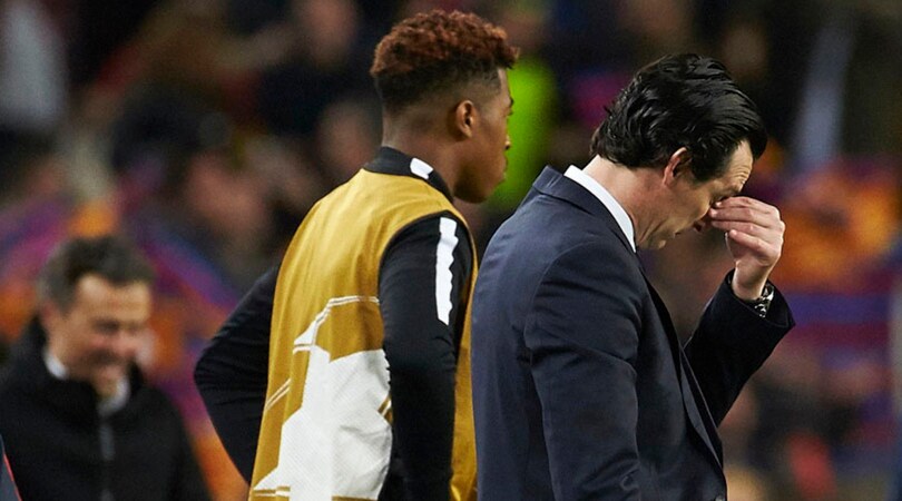Champions League, Emery senza parole: «Il Psg ha sbagliato molto, ma l'arbitro ci ha messo del suo»