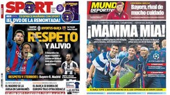 Verso Juve-Barcellona: «Rispetto e sollievo» e «Mamma mia!»