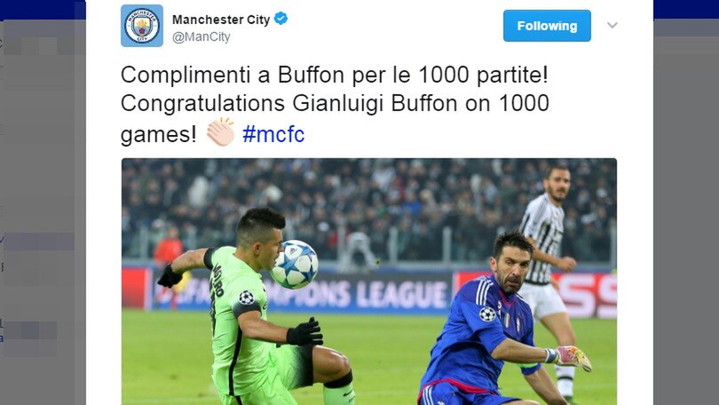 Mille volte Buffon, anche il City e il Bayern lo celebrano