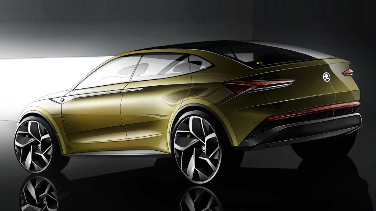 Skoda Vision E, elettrica e a guida autonoma