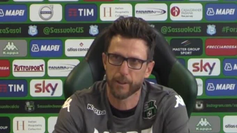 Di Francesco sulla Sampdoria: "Dobbiamo fare attenzione alla loro verticalità"